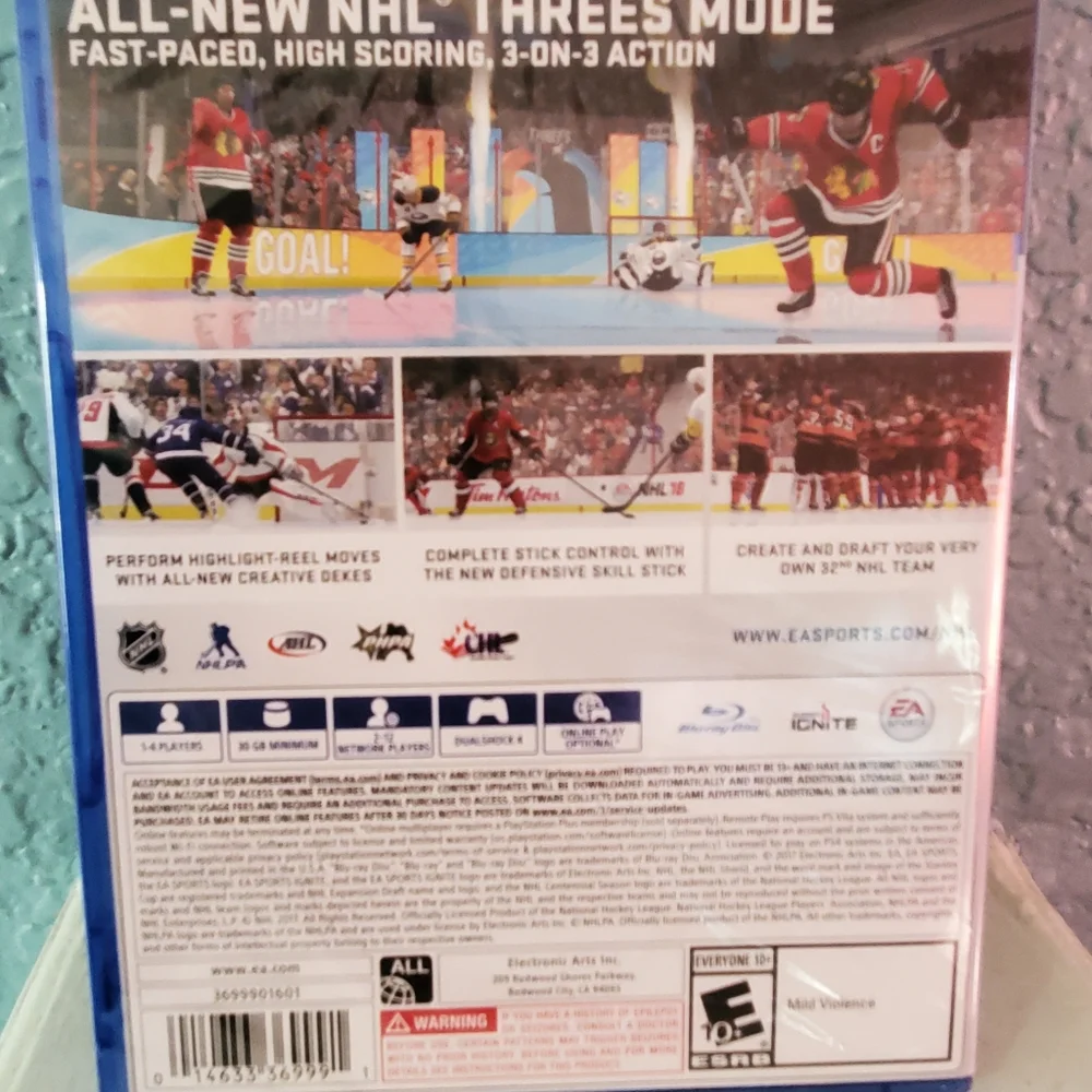 Electronic Arts nhl 18